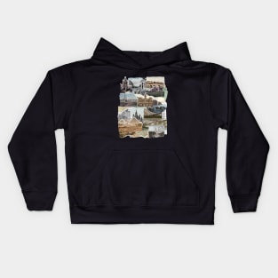 Cities scrap. Kids Hoodie